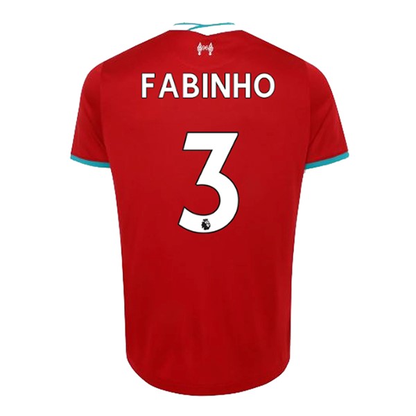 Maglia Liverpool NO.3 Fabinho Prima 20/21 Rosso